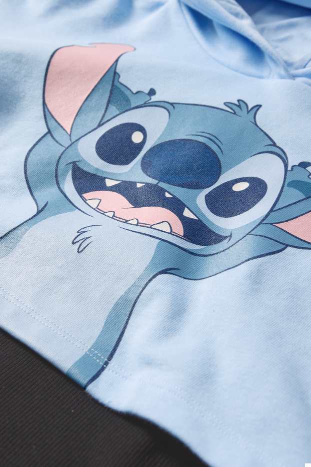 Nena - Lilo & Stitch - conjunt - dessuadora amb caputxa i vestit - 2 peces - blau clar