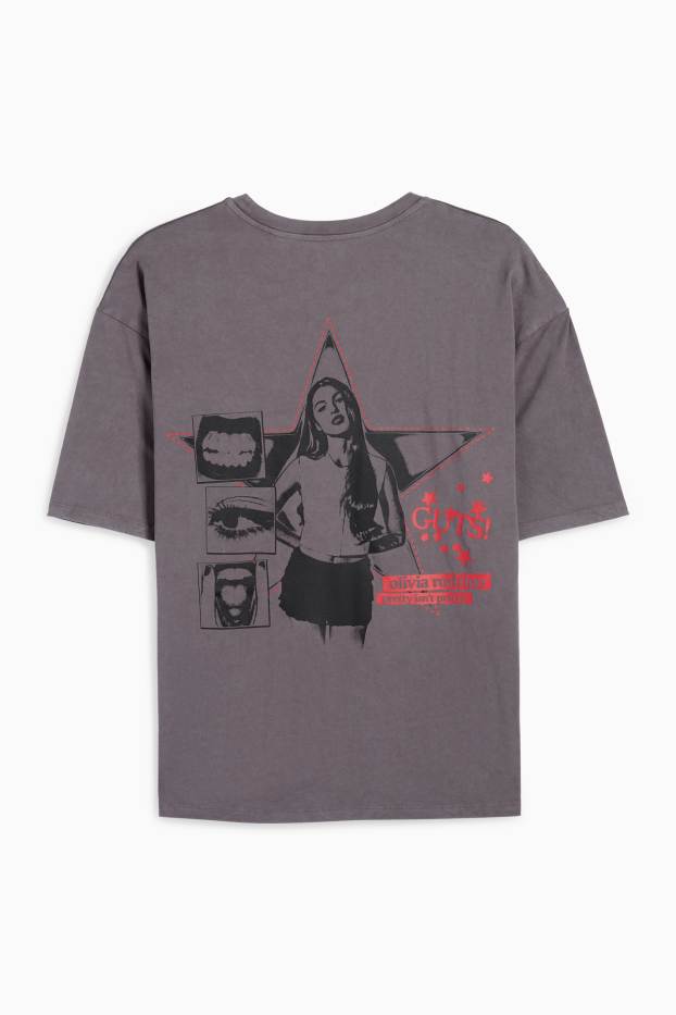 Femmes - T-shirt - Olivia Rodrigo - gris