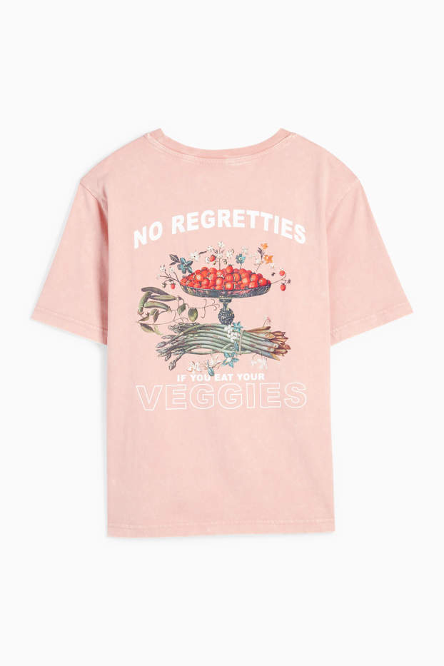 Dames - T-shirt - roze