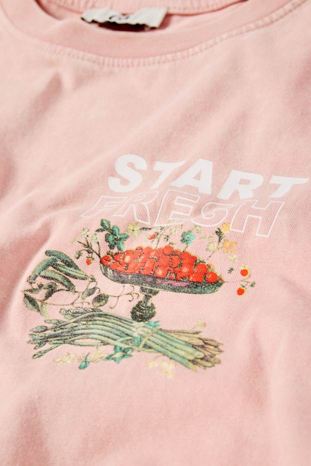 Dames - T-shirt - roze