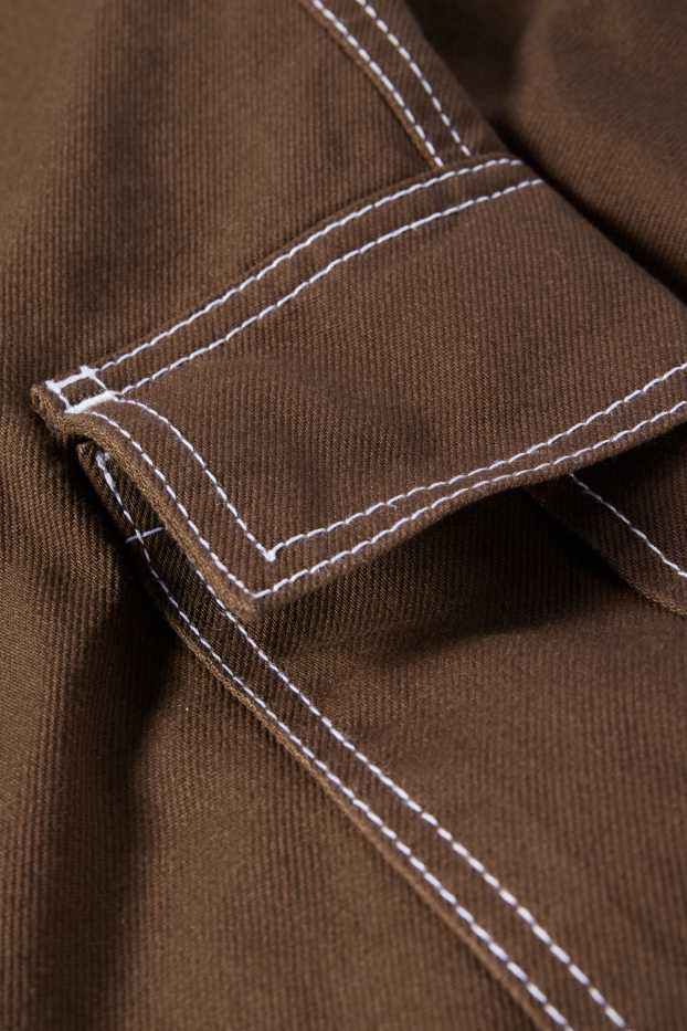 Copii - Băieți - Pantaloni cargo - maro închis