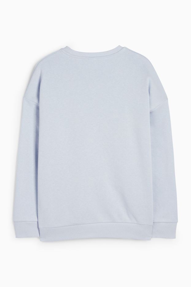 Enfants filles - Lilo & Stitch - sweat - bleu