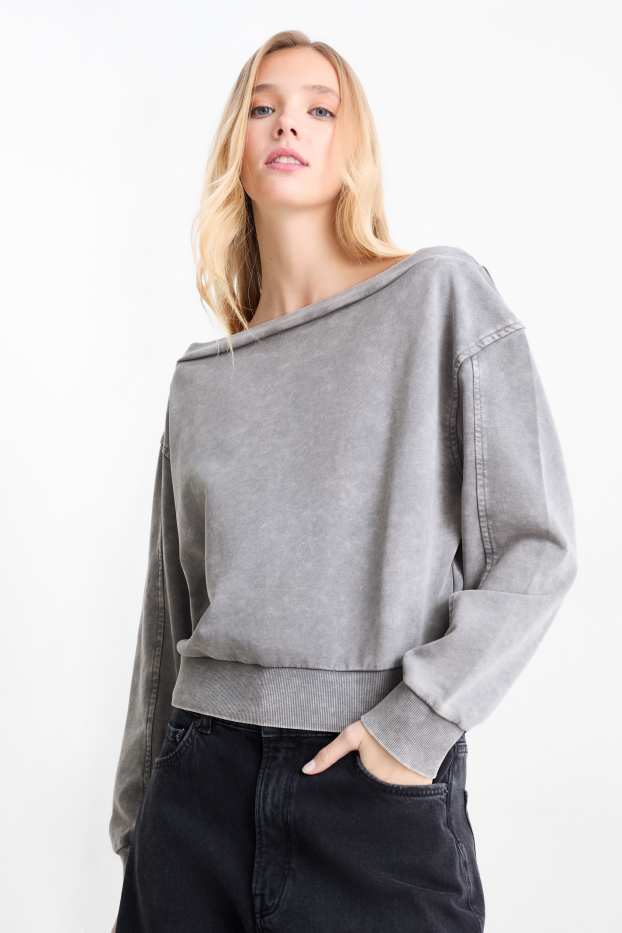 Femmes - Sweat - gris