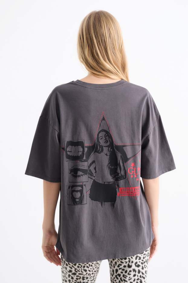 Femmes - T-shirt - Olivia Rodrigo - gris
