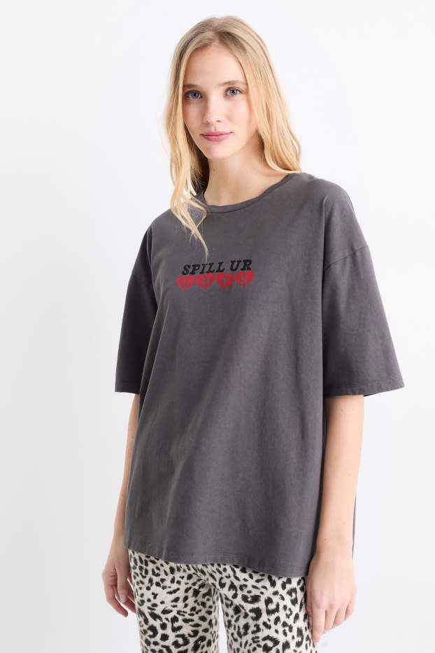 Femmes - T-shirt - Olivia Rodrigo - gris