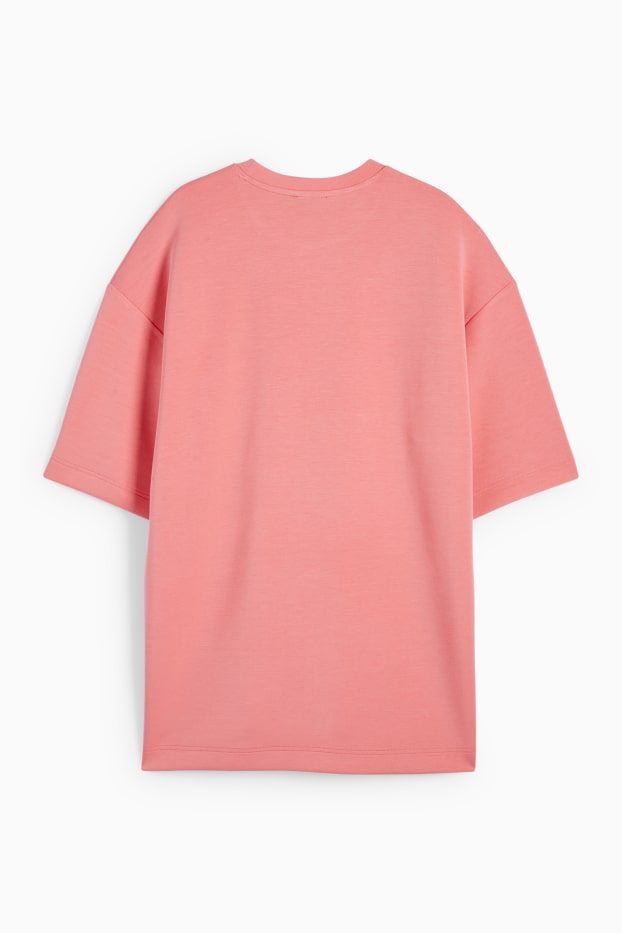 Damen - Basic-Sweatshirt - lachsfarben