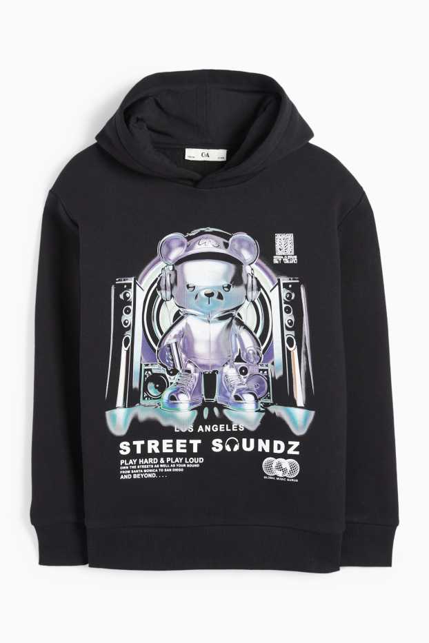 Nen - Música - dessuadora amb caputxa - negre