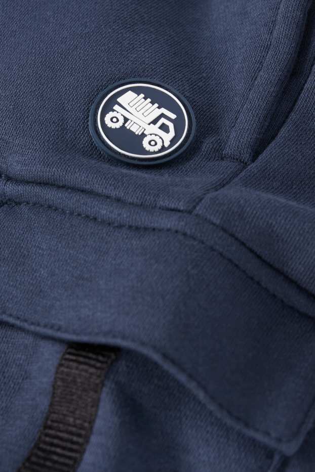 Enfants garçons - Poids lourd -bas de jogging cargo - bleu foncé