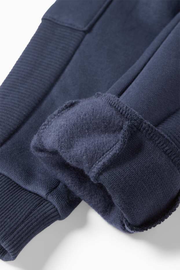 Enfants garçons - Poids lourd -bas de jogging cargo - bleu foncé