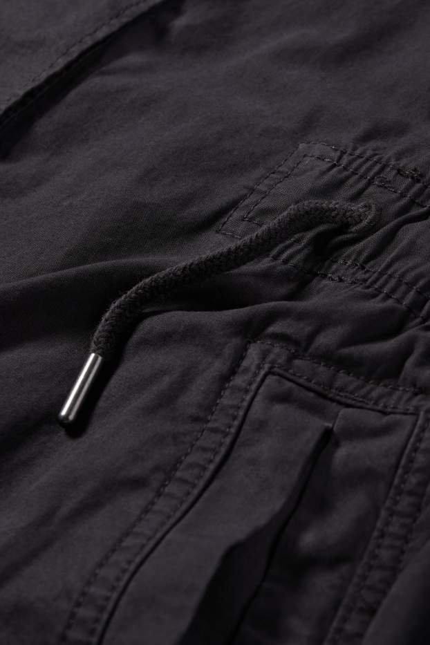 Donna - Parka con cappuccio - nero