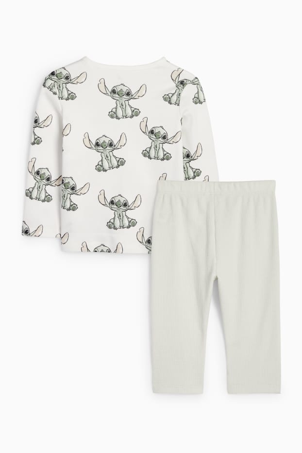 Neonati - Lilo & Stitch - pigiama per neonati - 2 pezzi - verde menta