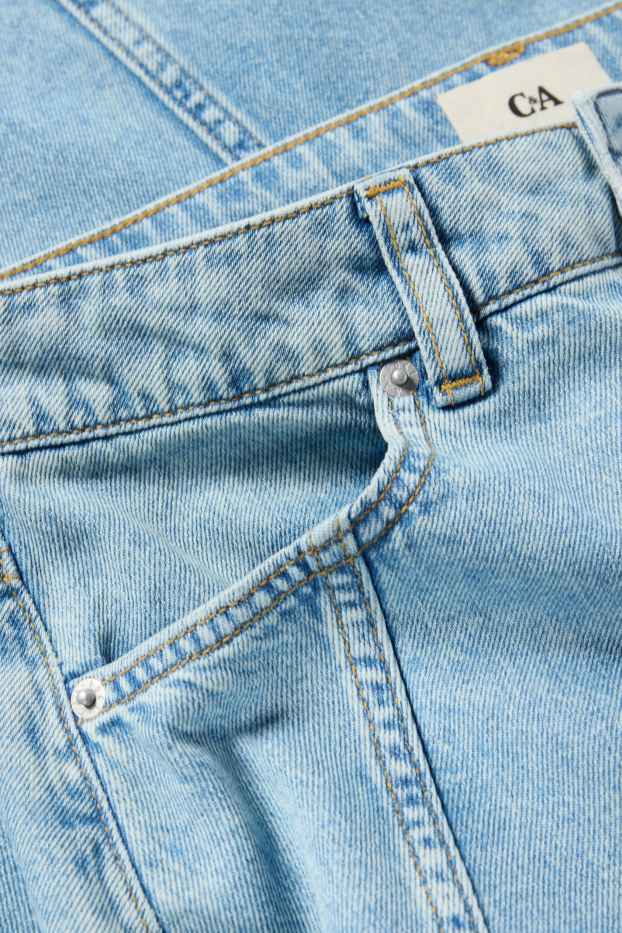 Damen - Jeansrock - helljeansblau