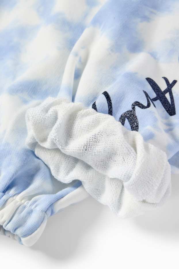 Kinder Mädchen - Lilo & Stitch - Set - Kurzarmshirt und Jogginghose - cremeweiss