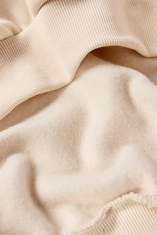 Femmes - Sweat à capuche - blanc crème