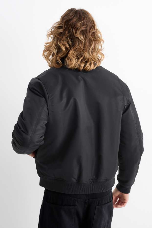 Herren - Bomberjacke - schwarz