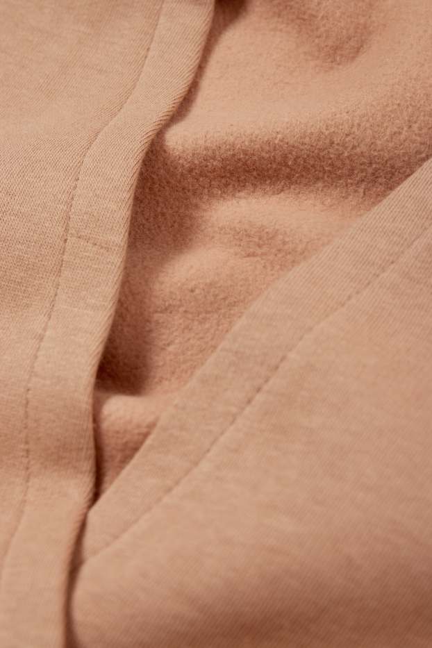 Dames - Voedingshoodie - beige