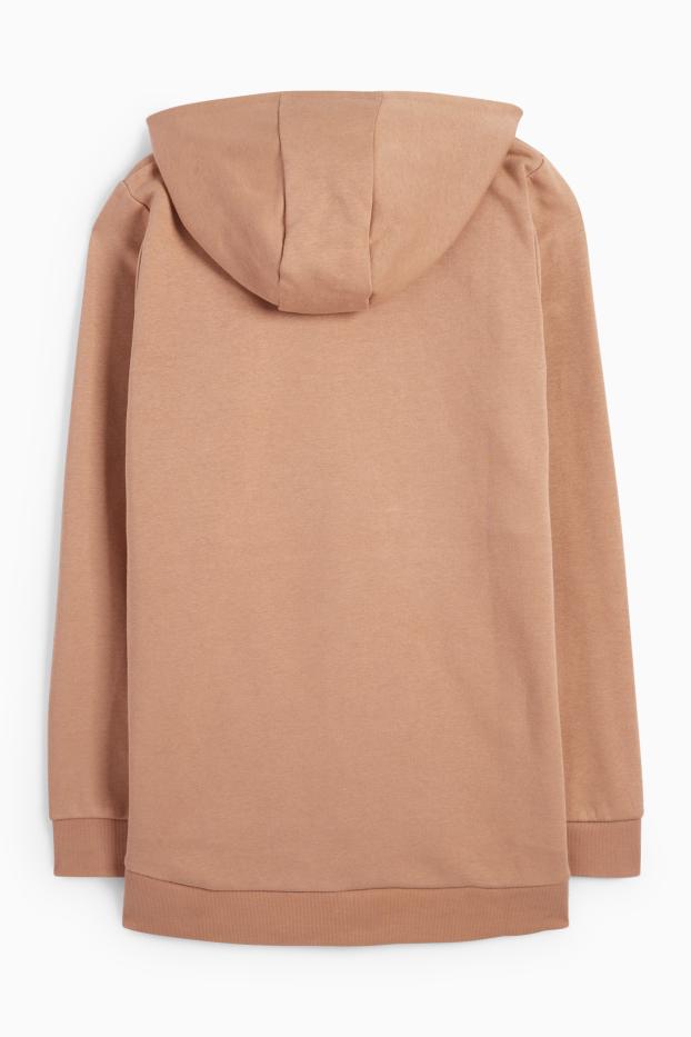 Dames - Voedingshoodie - beige