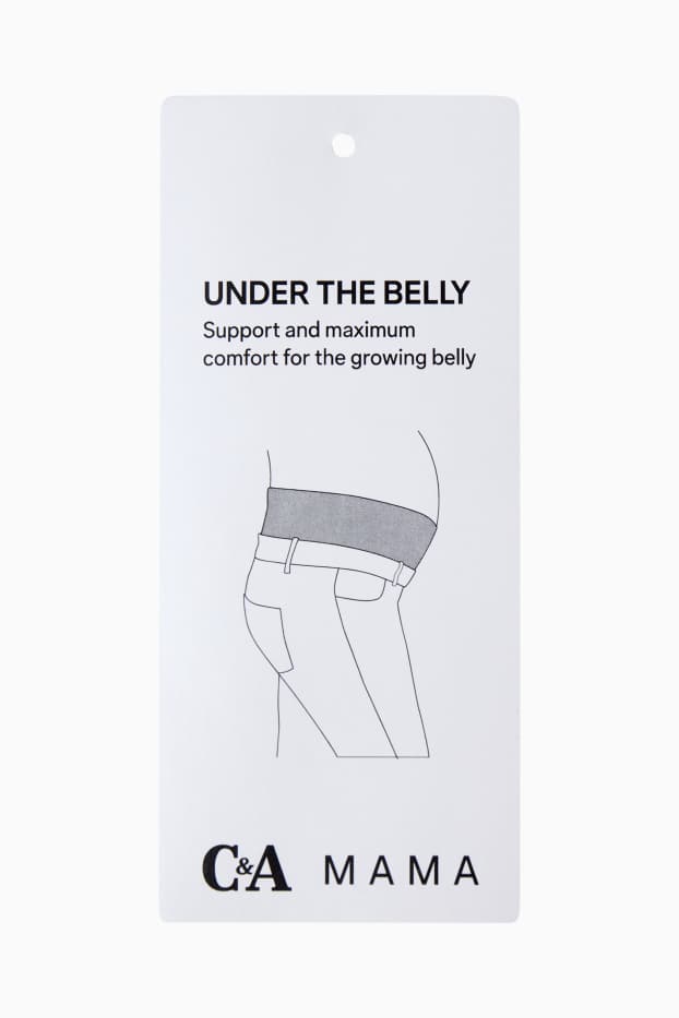 Donna - Pantaloni sportivi premaman - beige