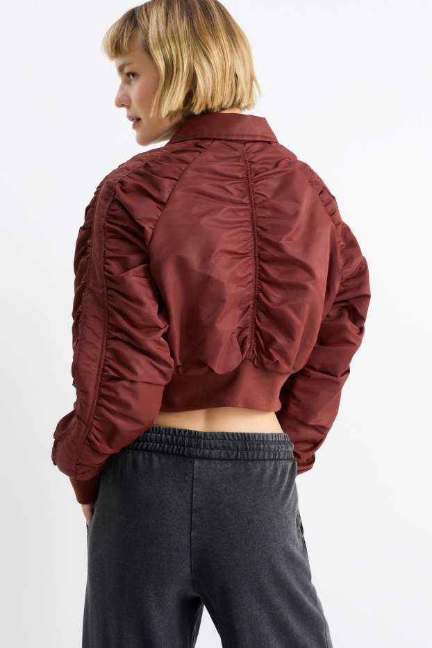 Damen - Blouson - rostbraun