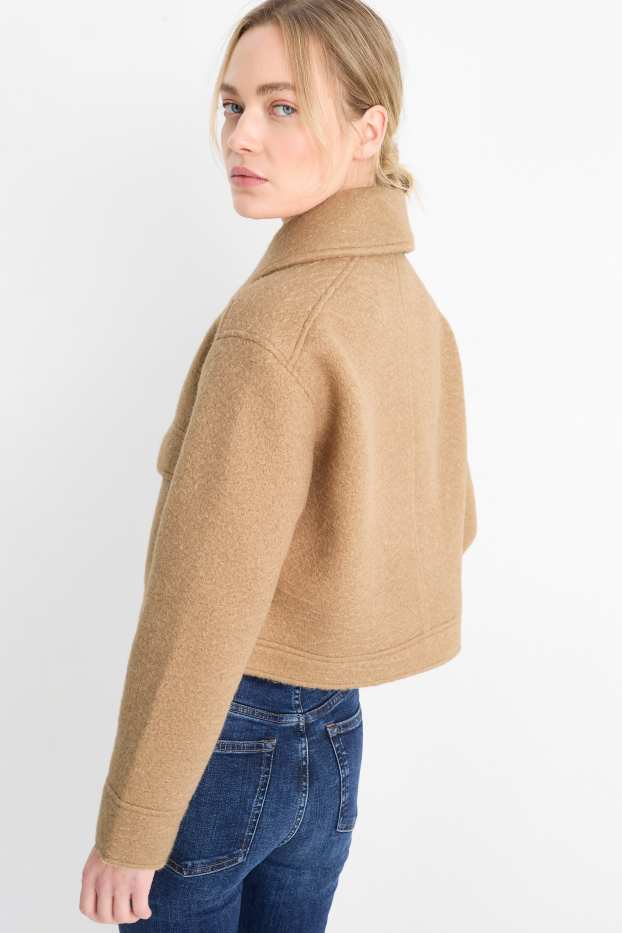 Damen - Jacke - beige