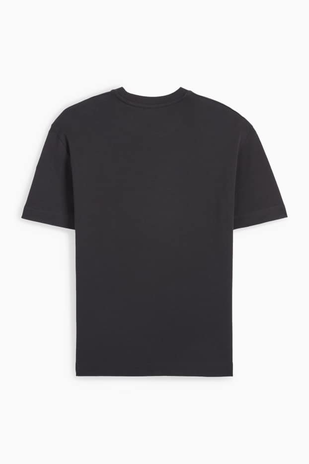 Uomo - T-shirt - regular fit - nero