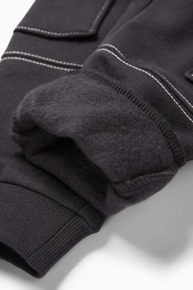 Kinder Jungen - Jogginghose - schwarz