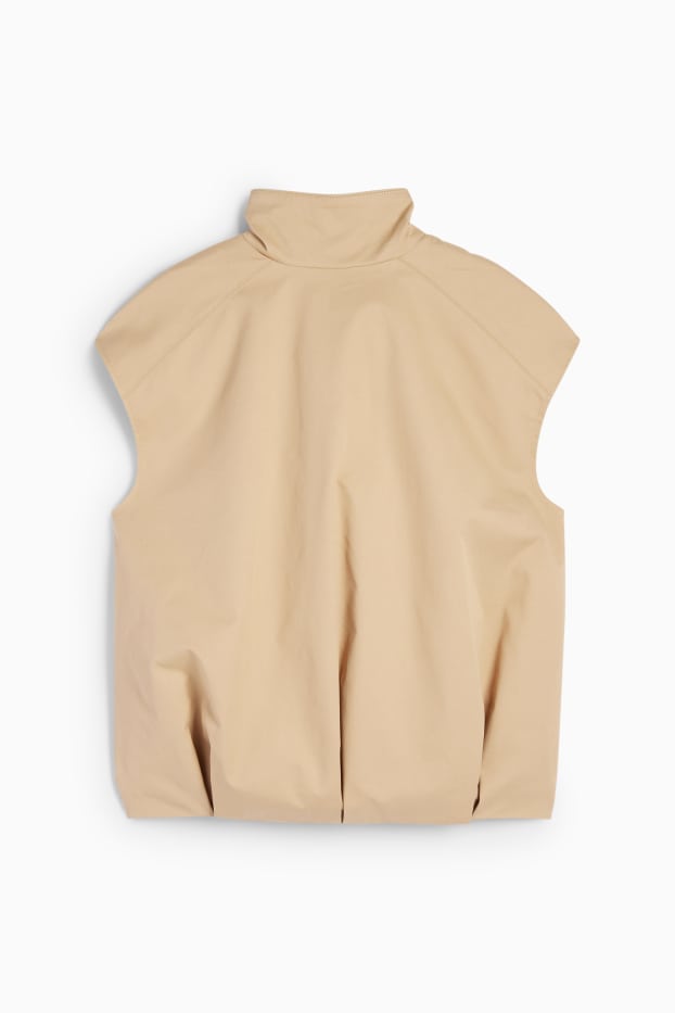 Women - Waistcoat - beige
