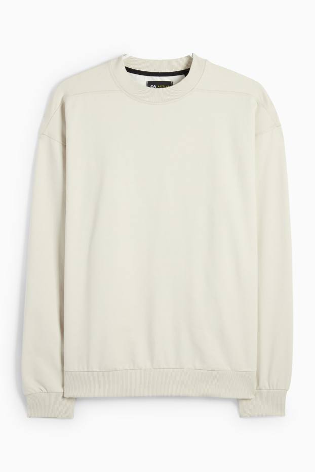 Hommes - Sweat de sport - beige clair