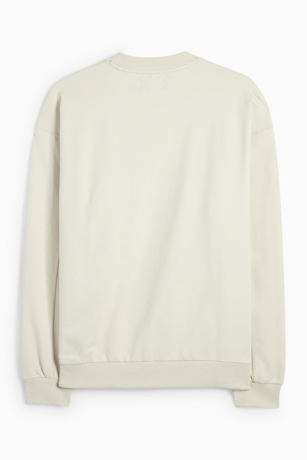Hommes - Sweat de sport - beige clair