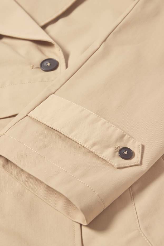 Dames - Trenchcoat - licht beige
