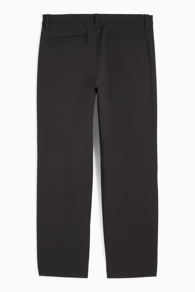 Men - Chinos - relaxed fit - black