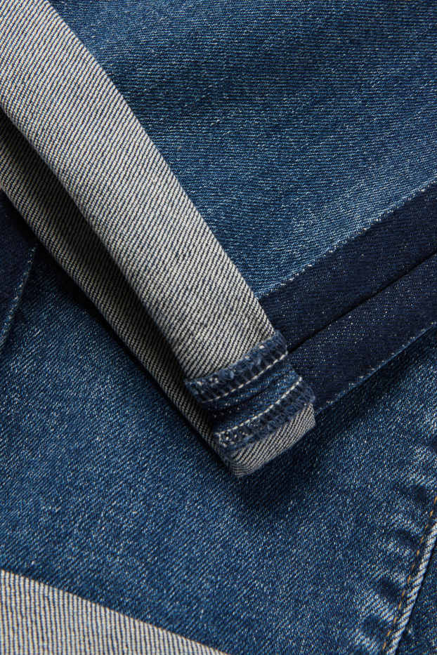 Dames - Boyfriend jeans - mid waist - LYCRA® - jeansblauw