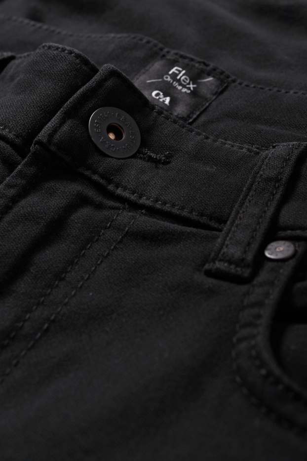 Hombre - Pantalón - slim fit - Flex - LYCRA® - negro