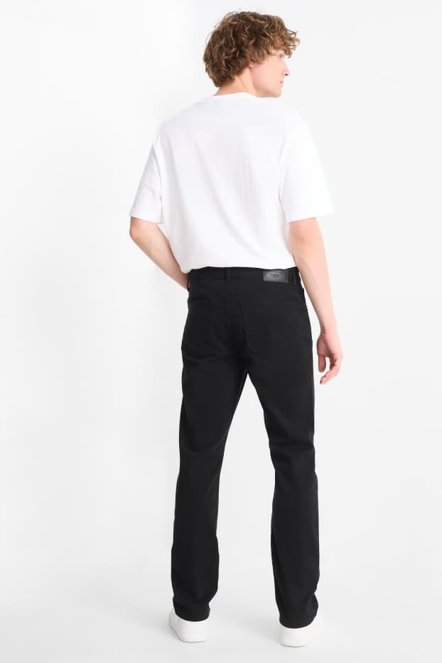 Hombre - Pantalón - slim fit - Flex - LYCRA® - negro