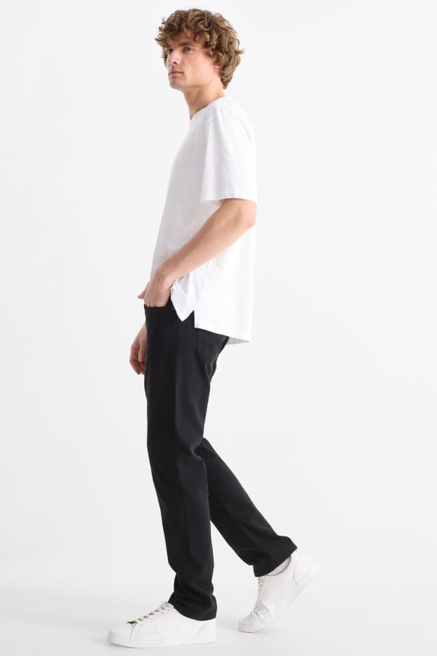 Hombre - Pantalón - slim fit - Flex - LYCRA® - negro