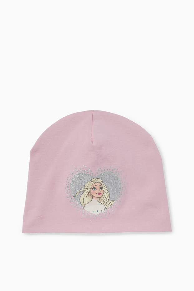Kinder Mädchen - Die Eiskönigin - Beanie - rosa