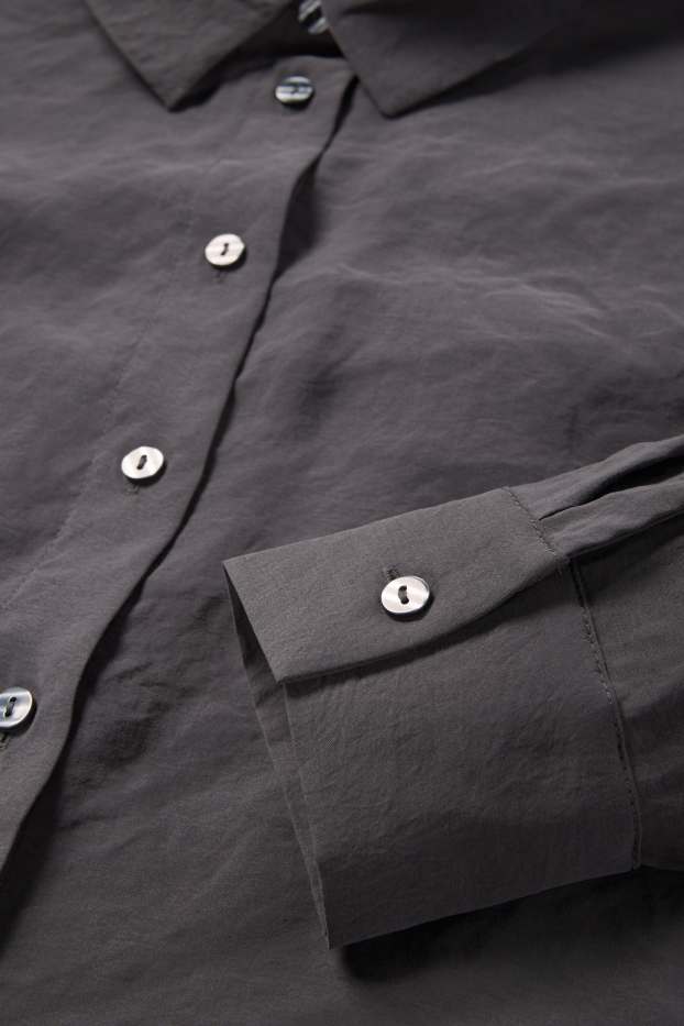 Women - Blouse - dark gray