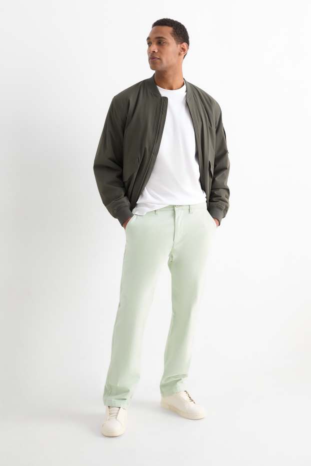 Men - Chinos - regular fit - mint green