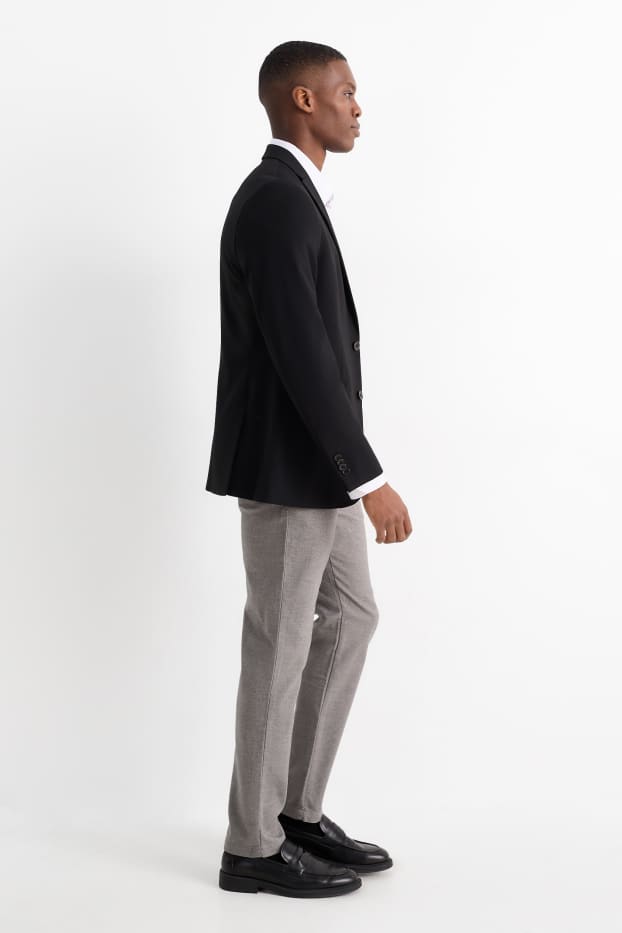 Hommes - Chino - slim fit - gris