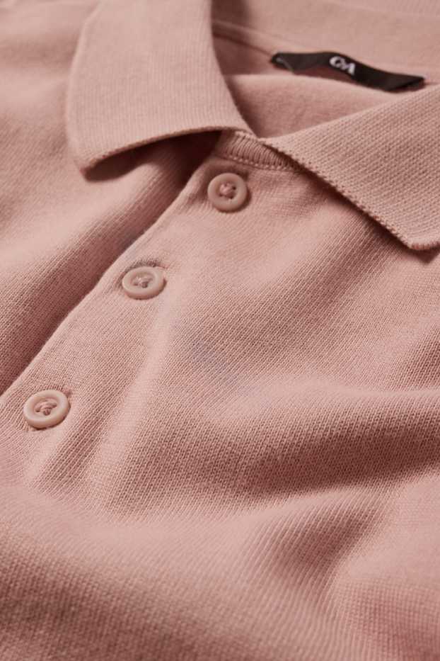 Hommes - Polo - rose