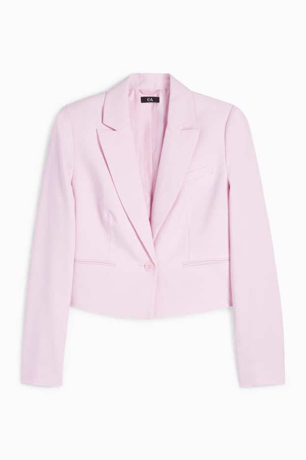 Dona - Blazer crop - entallat - rosa
