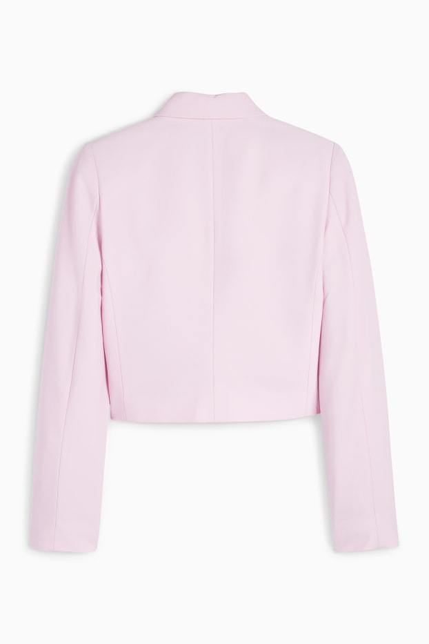 Dona - Blazer crop - entallat - rosa