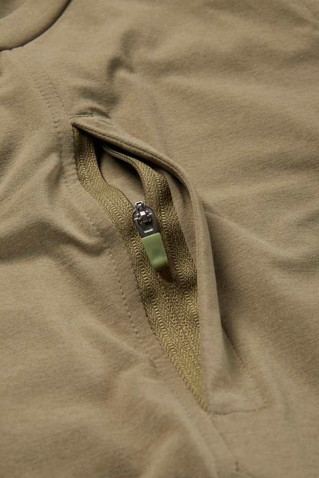 Hommes - Haut de sport - regular fit  - kaki
