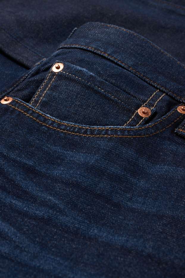 Pánské - Regular jeans - džíny - tmavomodré