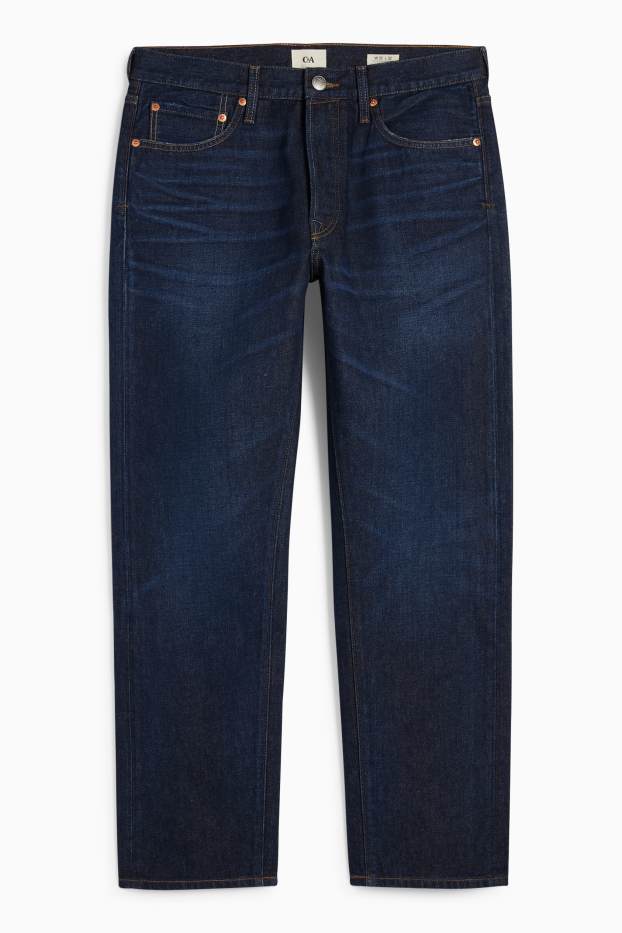 Pánské - Regular jeans - džíny - tmavomodré