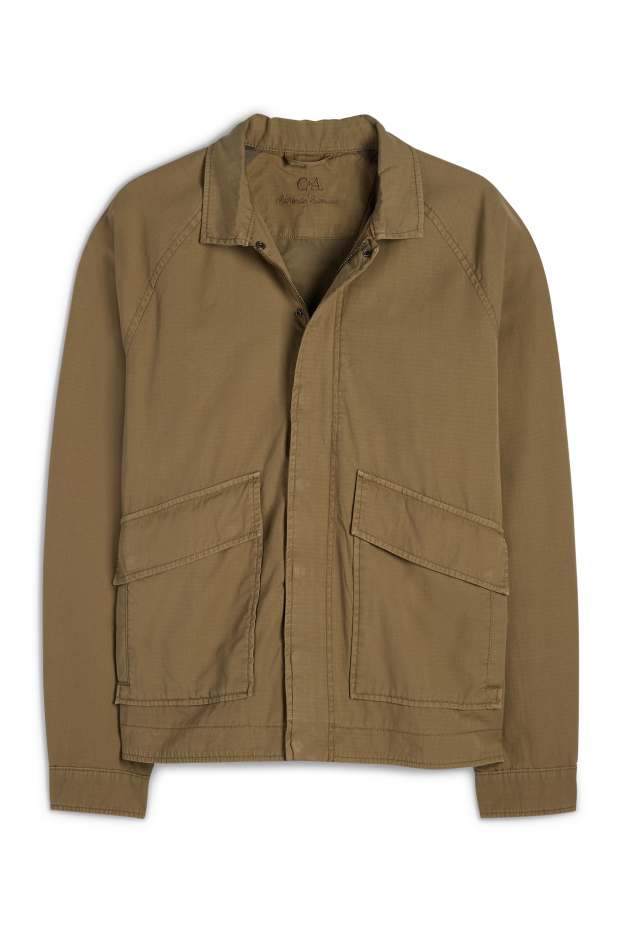 Hommes - Veste - kaki