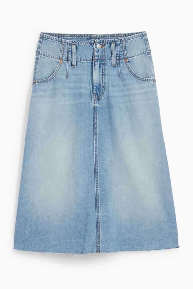 Damen - Jeansrock - jeansblau