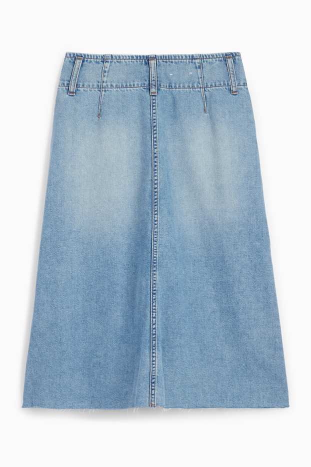Damen - Jeansrock - jeansblau