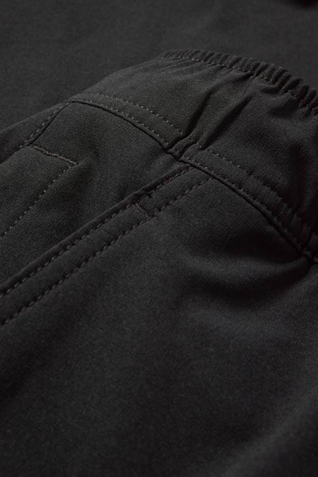 Hommes - Short cargo de sport - noir