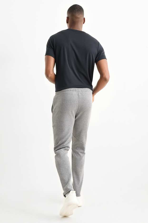 Hommes - Pantalon de jogging de sport - gris clair
